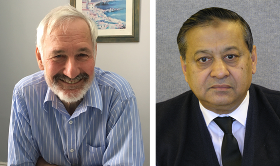 Steve Mackay and Akhtar Kalam